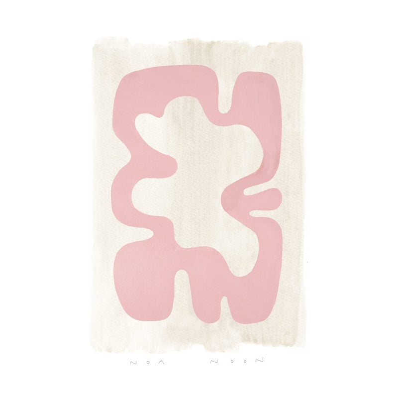 Poster HOMMAGE AU ROSE A4