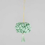 Baumschmuck - ORIGAMI grün