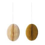 Paper Eggs Swirl Honey S S/2pcs