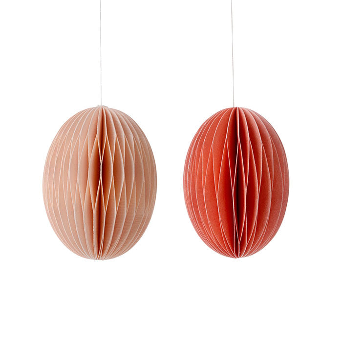 Paper Eggs Swirl Melon M S/2pcs