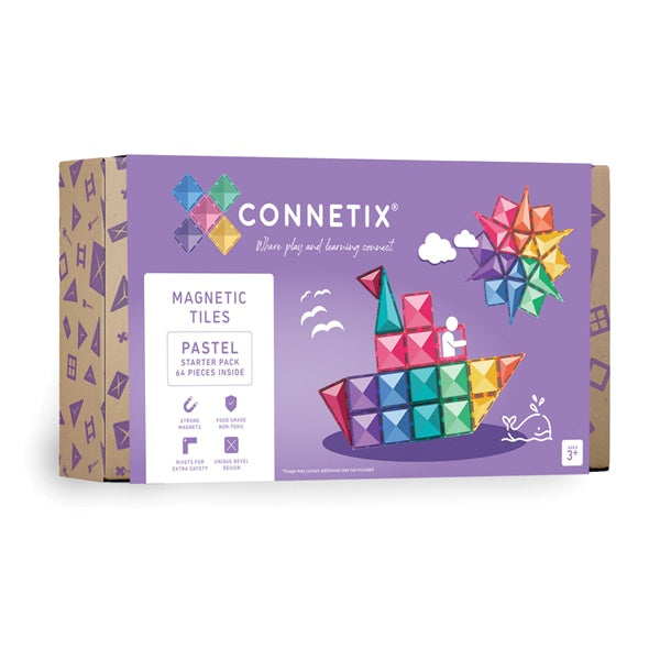 64 pc Pastel Starter Pack EU | Connetix