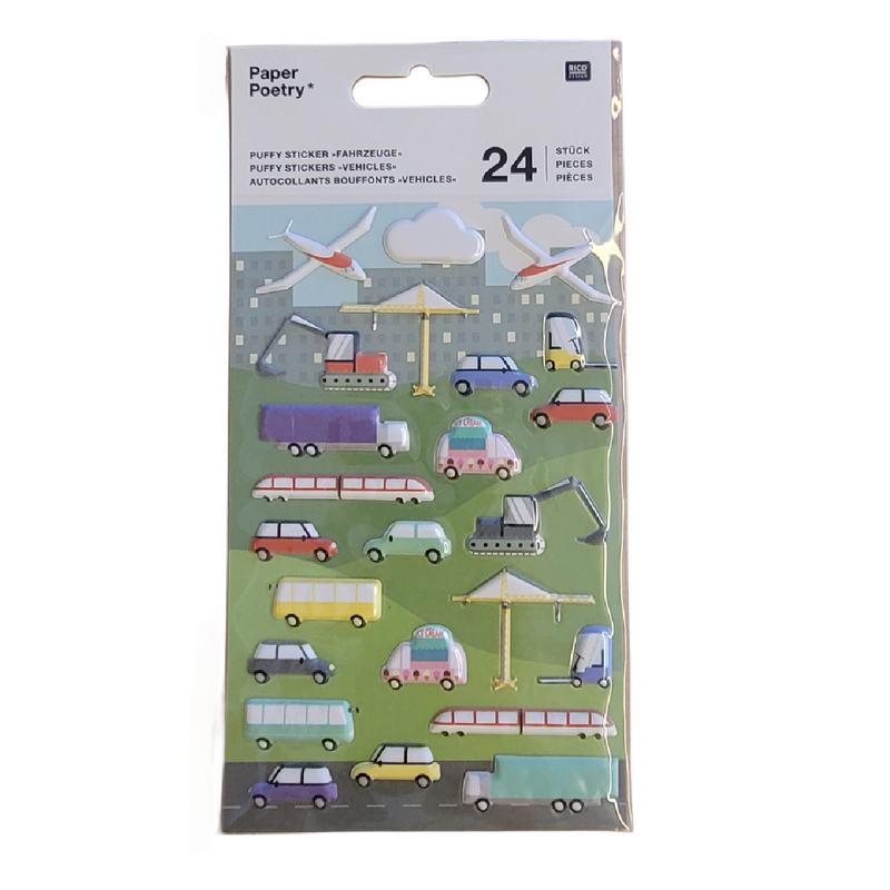 Sticker 3D Fahrzeuge