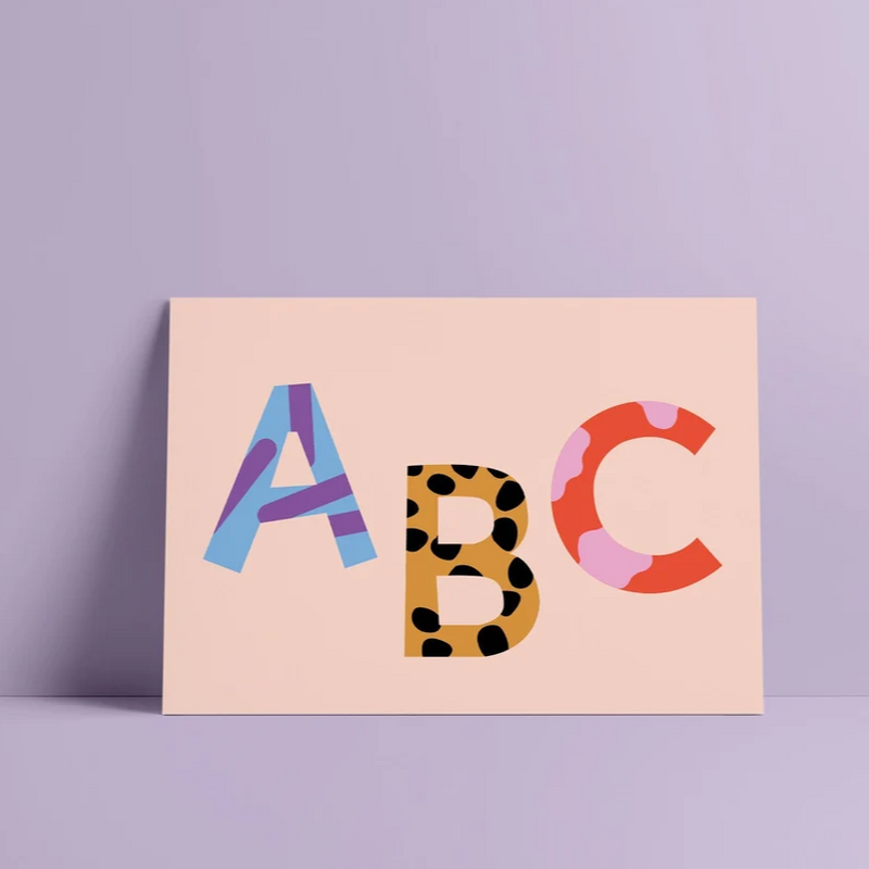 ABC Postkarte