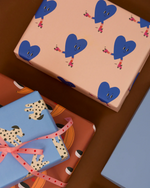Geschenkpapier Rolle ROLLERHERZ