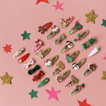 Hair clips - Christmastree clips