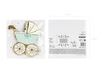 Servietten KINDERWAGEN mint