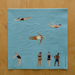 Servietten SWIMMERS