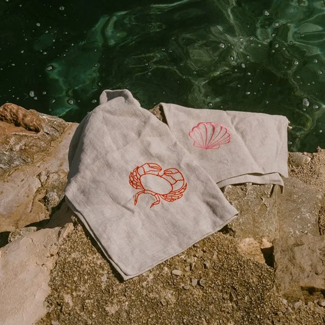 Stoffservietten Caranguejo