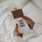 socks "HoHoHo"