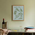 Poster VEGGIE LOVE A4