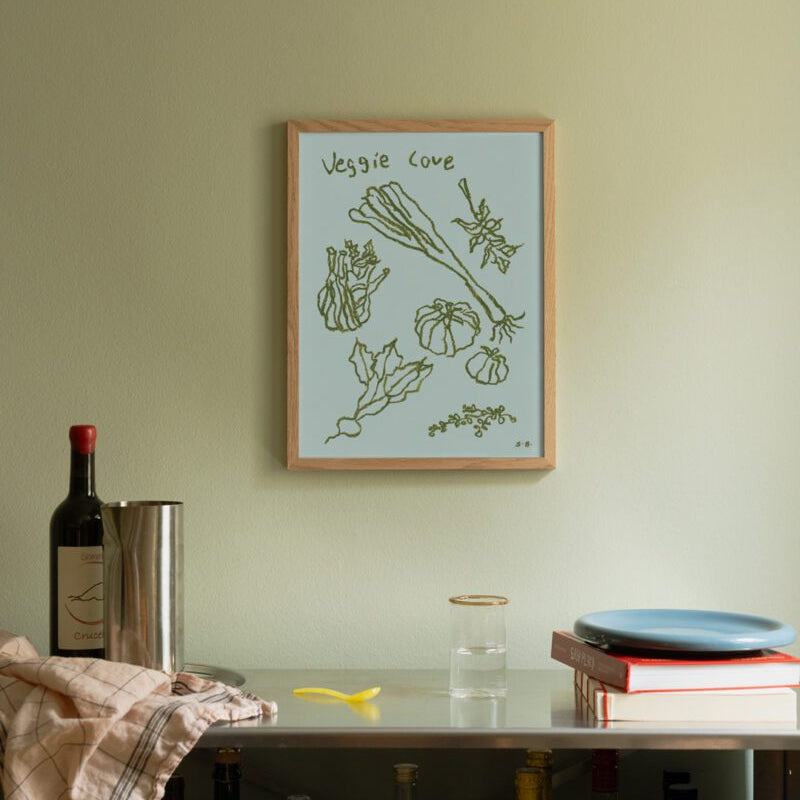 Poster VEGGIE LOVE A4