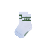 Socken Mini - Weiß/Grün