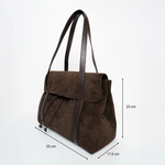 The Greatest Shopper - Wildleder Mokka