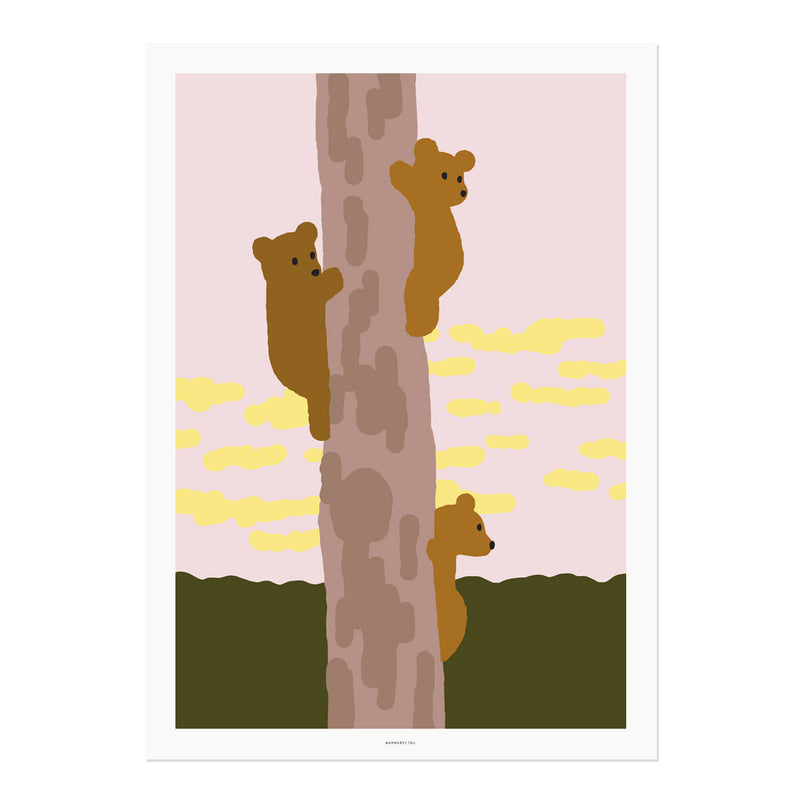Karte "Trees&Bears"