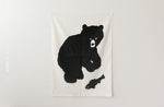 Stoff Poster "Black Bear"