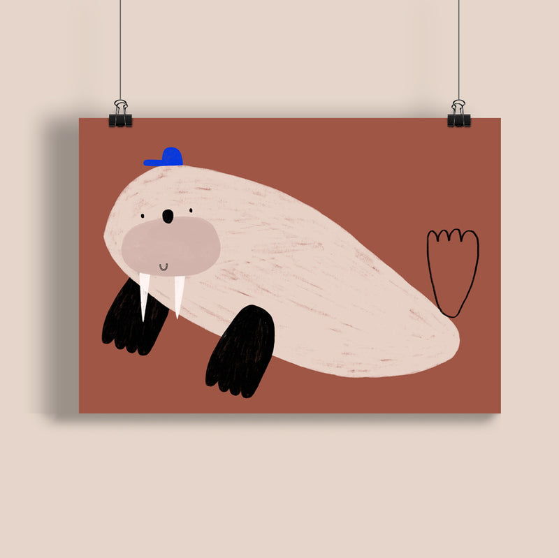 Poster "Walrus" A3