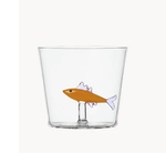 Glas mit Sardine
