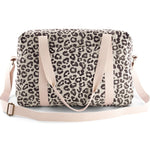 Reisetasche / Wicketasche - Grau/Beige & Leo