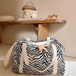 Wickeltasche/Weekender - Zebra