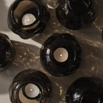 Mini Vase/Kerzenglas BUNCH - braun