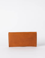 PAU'S wallet - Cognac-colored Stromboli leather