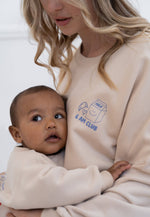 Erwachsenen Sweatshirt beige Coffee