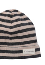 Dünne Baby Haube gestreift