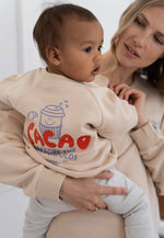 Mini - Sweatshirt "Cacao before Chaos"