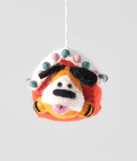 ROGER Hundehütte - hängender Filzanhänger