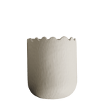 Wand - Blumentopf FLOWERY creme small