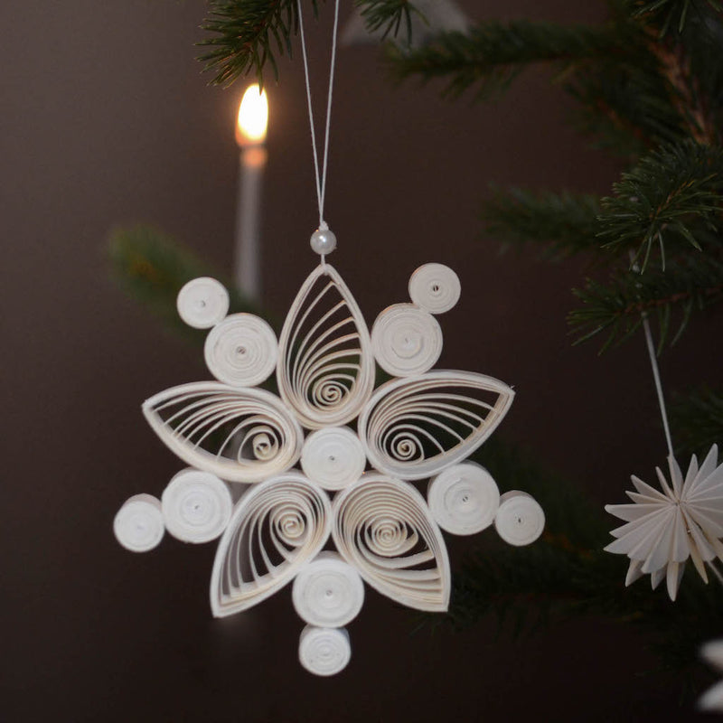 Baumschmuck - Schneeflocke large