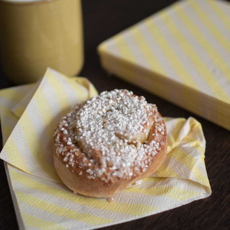 Servietten - Stripe Cream