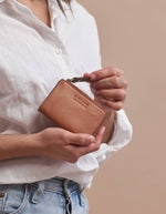 Wallet COCO - Cognac Leather