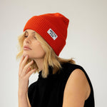 Mütze aus recycelten Flaschen - Sunkissed Coral