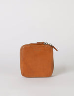 leather jewelry case - brown