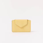 Geldtasche leder gelb