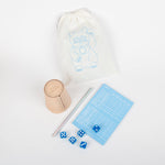 Würfelspiel Set HELLBLAU