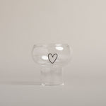 Bubble Glass Heart