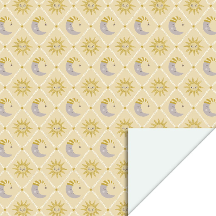Geschenkpapier Baby Patchwork - Cloud