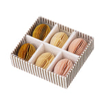 Paper Eggs Swirl Honey XS S/6pcs