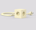 Square Magnet Steckdose und USB Ladestation Ice Yellow