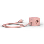 Square Magnet Steckdose und USB Ladestation dusty pink
