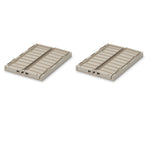 Folding box "Weston" small pack of 2 Sandy| Liewood