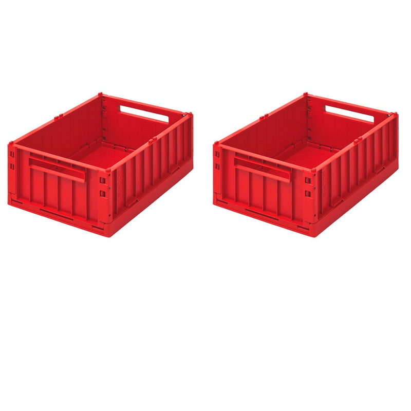 Klappbox "Weston" medium 2er Pkg Apple Red | Liewood