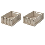 Folding box "Weston" medium 2-pack Sandy